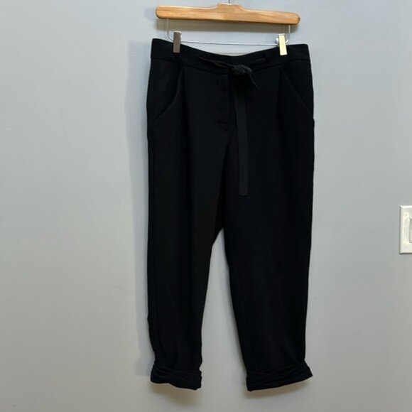 Aritzia Wilfred Black Ankle Length Allant Pants Size 6 - Picture 4 of 12
